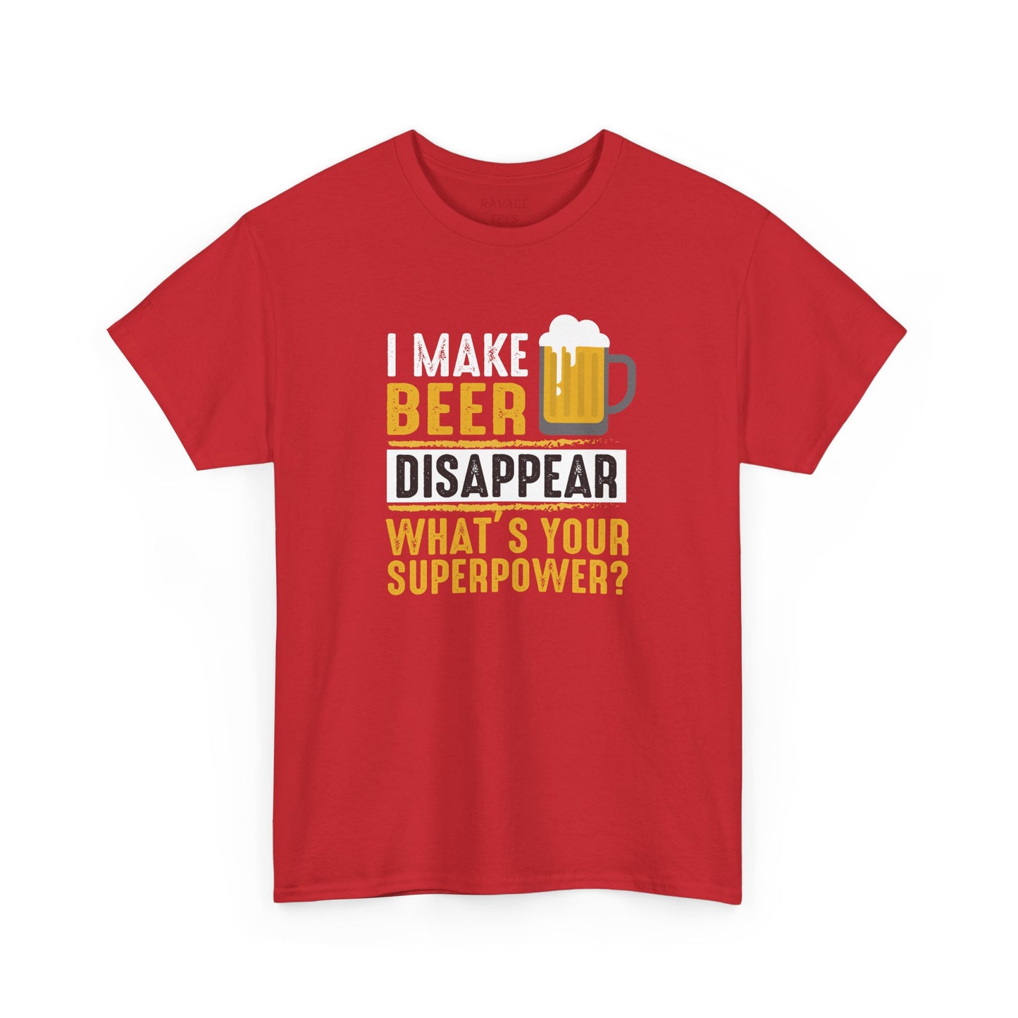 Unisex Beer Superpower Tee | Funny T-Shirt for Beer Lovers