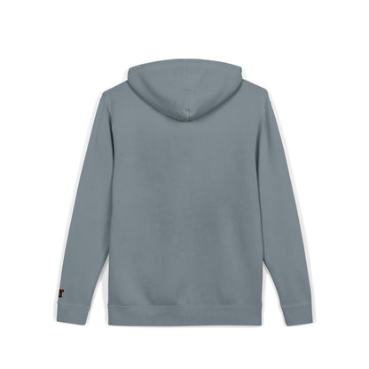 Shutt1eman Embroided Vintage Pigment Black-Dyed Hoodie