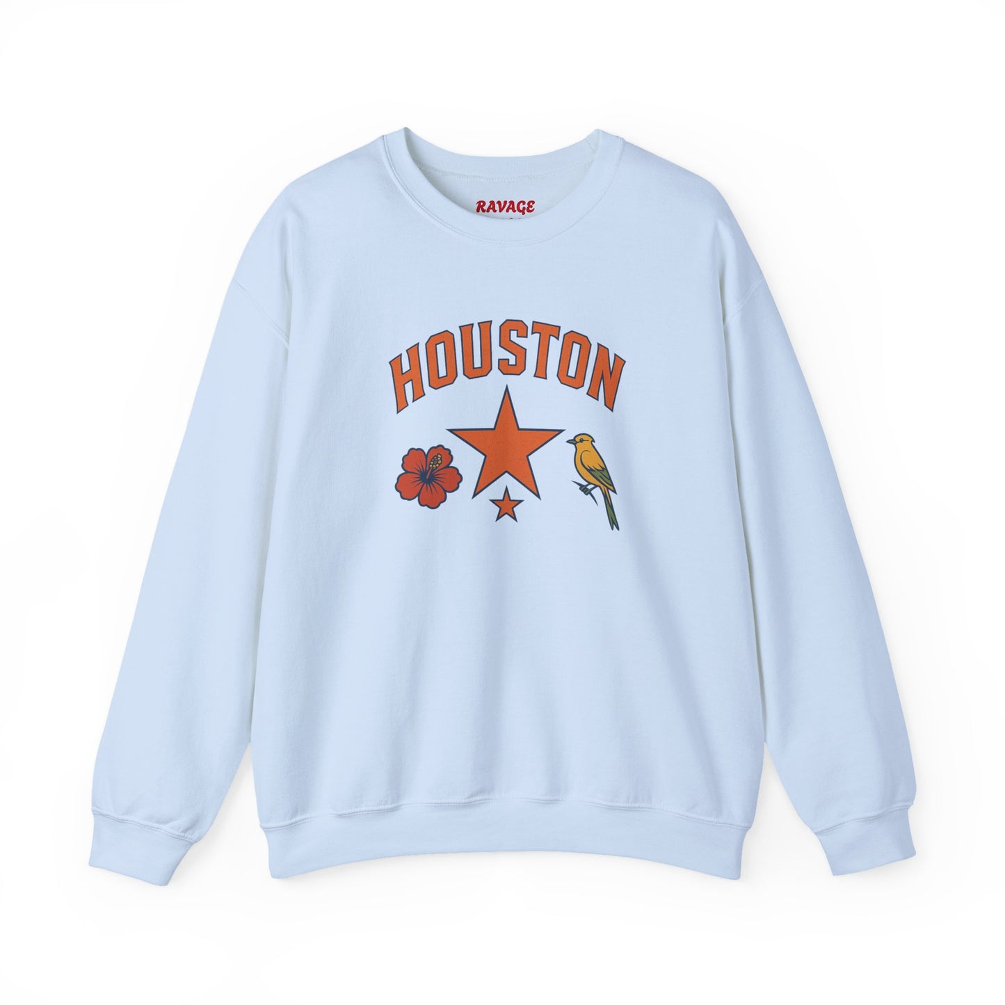 RAVAGE Houston(H-Town) Vibe Unisex Crewneck Sweatshirt