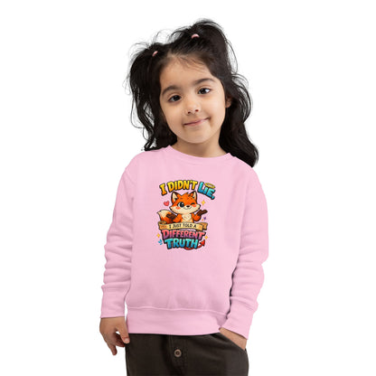 Fox Sweatshirt – Cute “Different Truth”