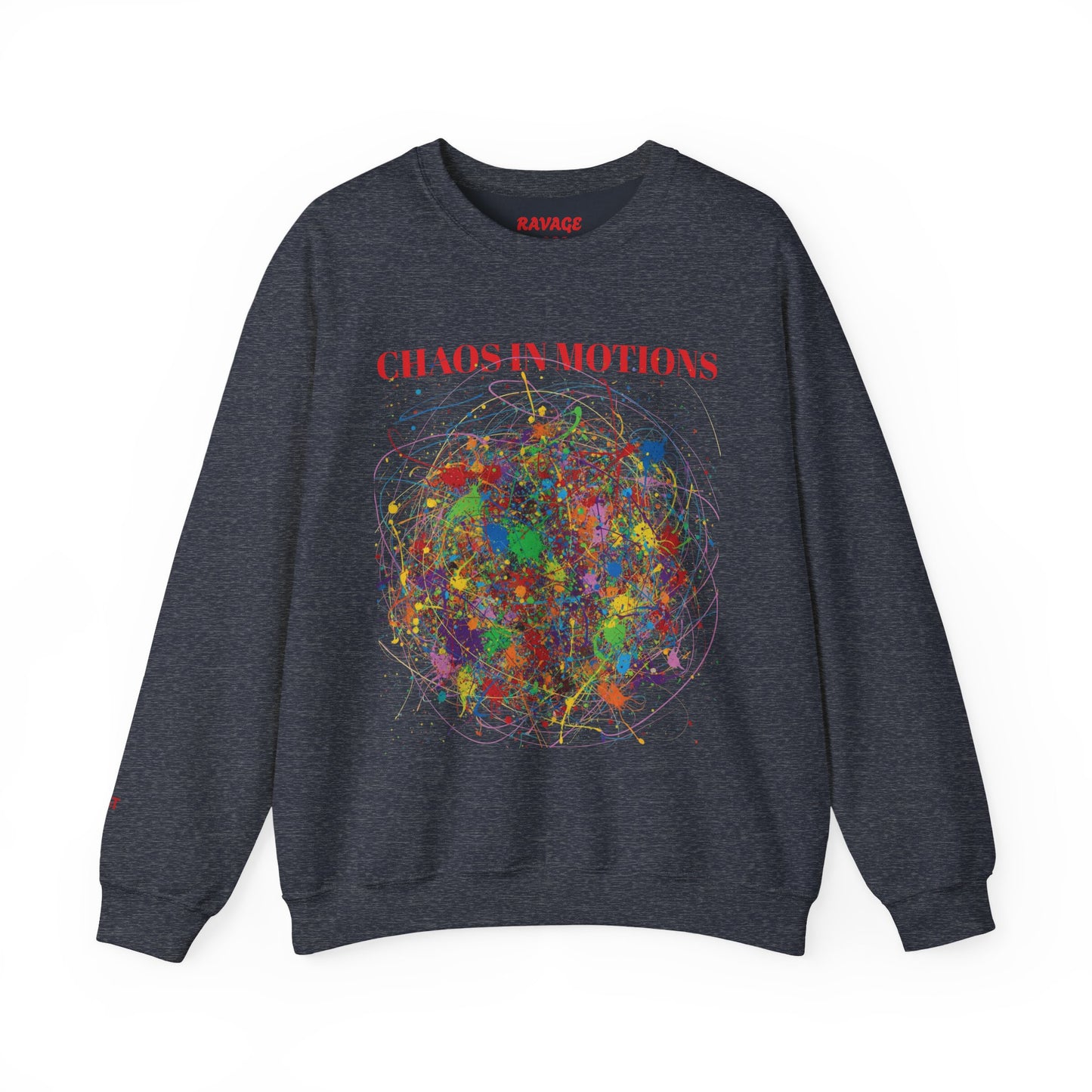 Colorful Chaos Unisex Sweatshirt, Cozy Sweatshirt for Everyday Wear, Artistic Crewneck Top, Perfect Gift for Art Lovers, Fall Wardrobe [...]
