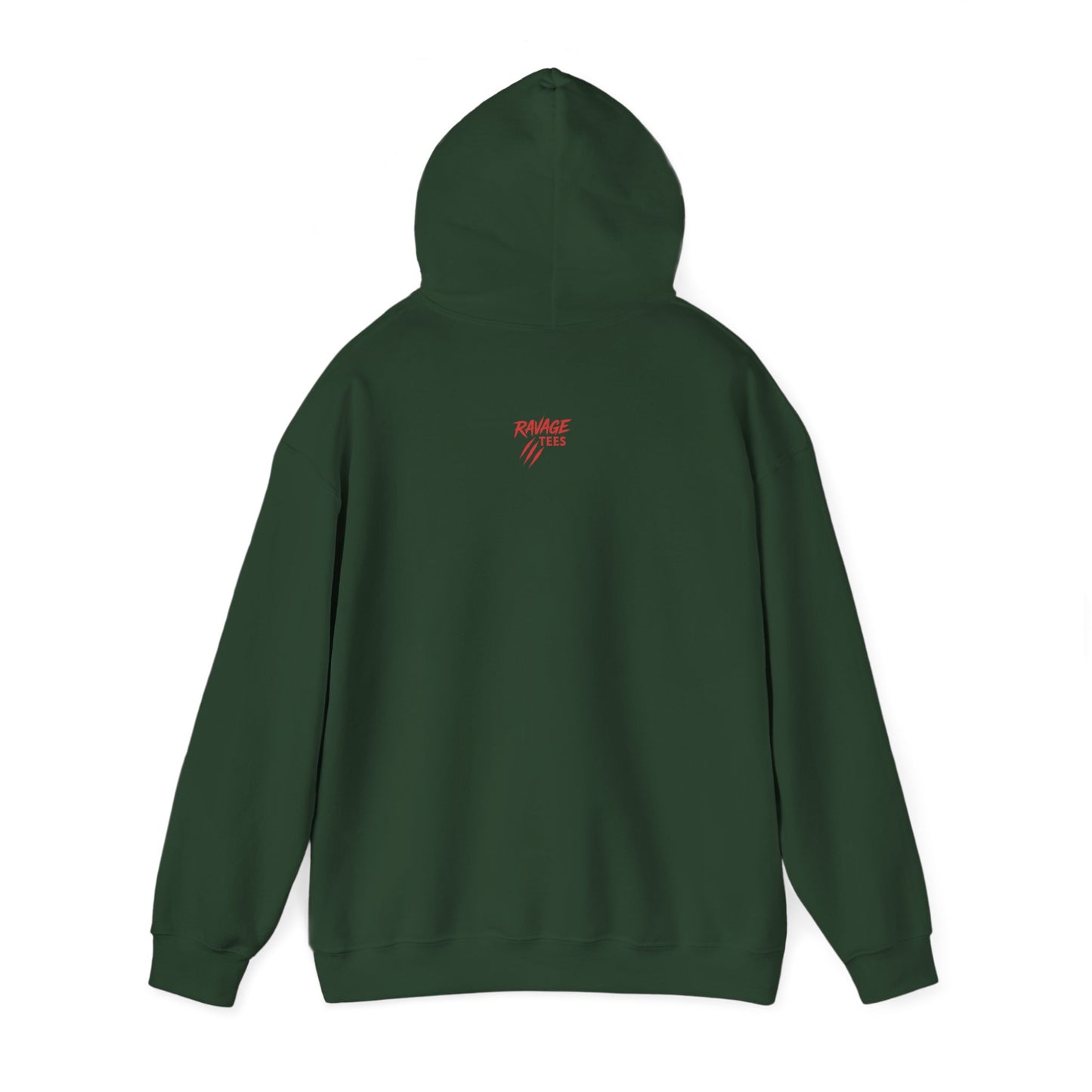 RAVAGE TEES Minimalist Unisex Hooded Sweatshirt – Cozy Everyday Wear for Style and Comfort