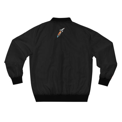 Shuttleman of Flight' Rocket Graphic Men's Bomber
