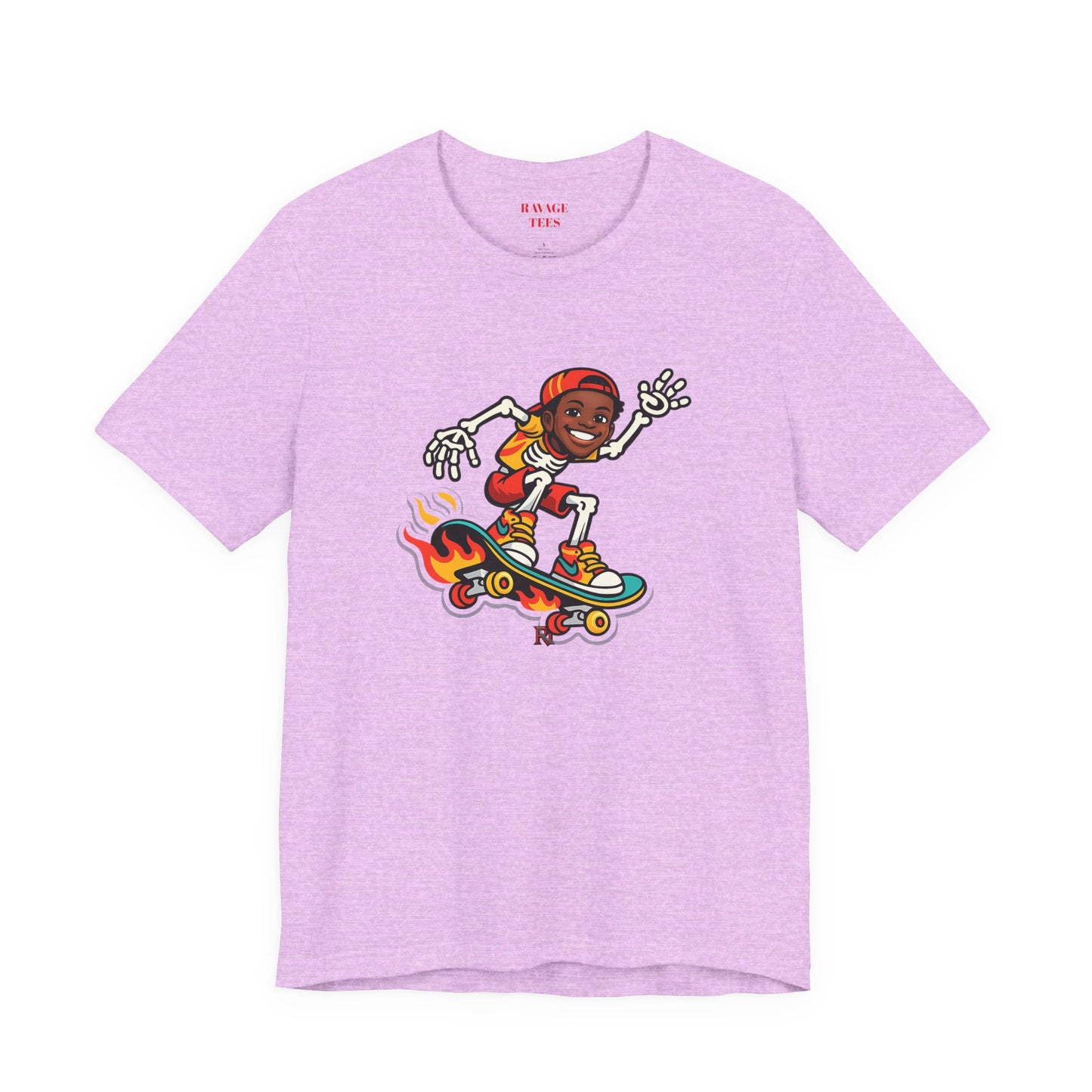 Skateboard Skeleton Tee