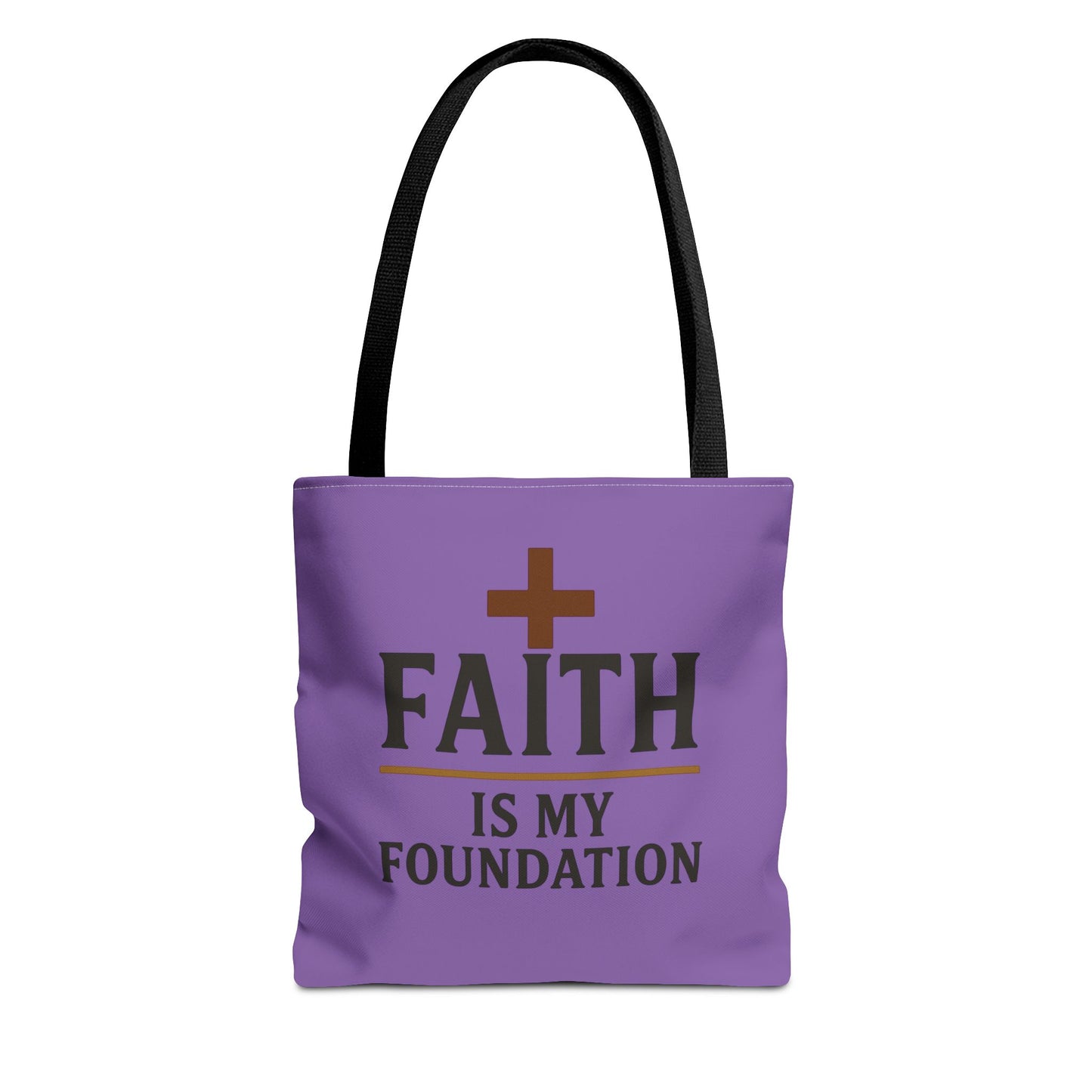 Faith Is My Foundation Tote Bag, Inspirational Gift for Believers, Church Fundraiser, Stylish Shopping Bag, Everyday Tote, Christian [...]