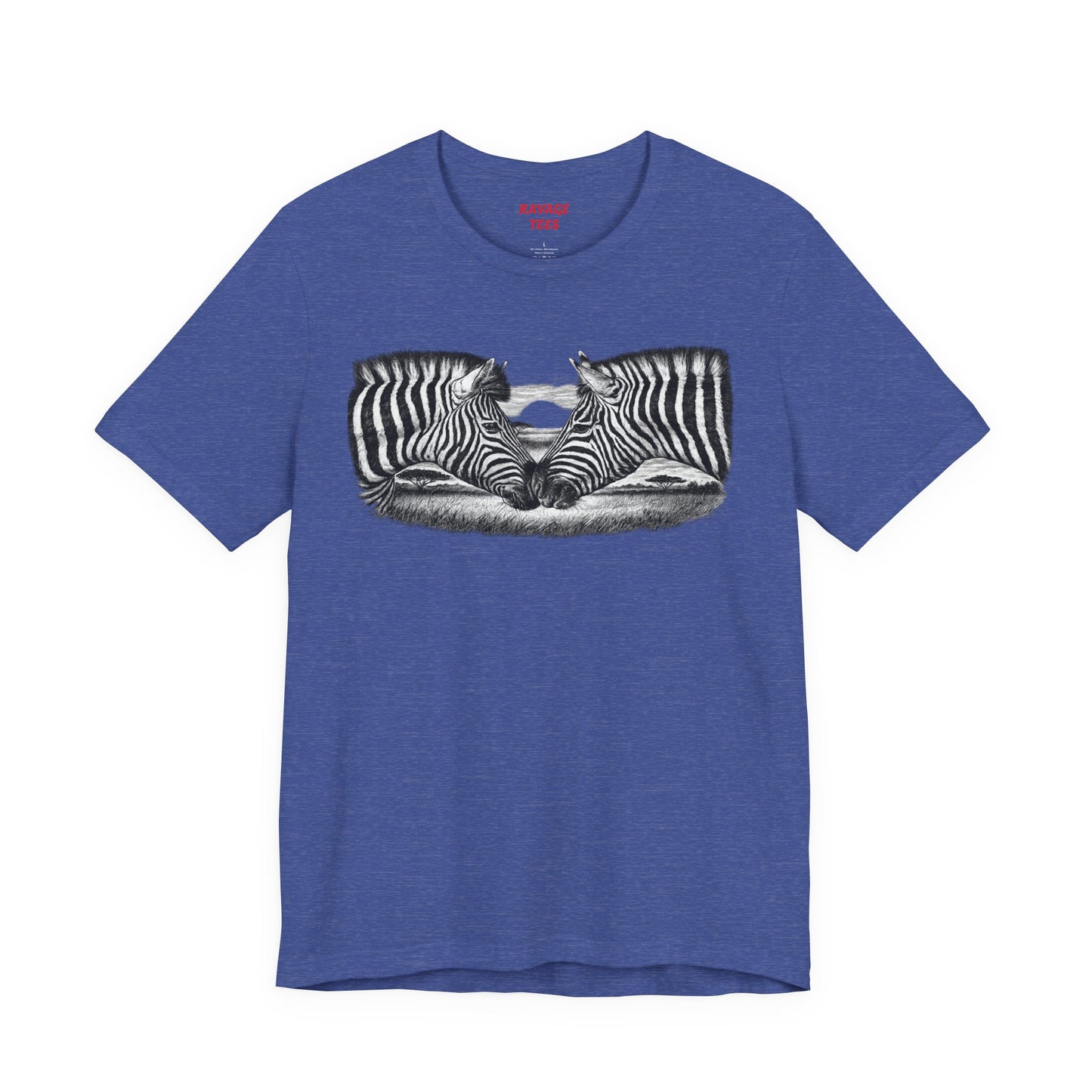 Zebra Heart Tee