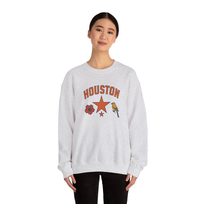 RAVAGE Houston(H-Town) Vibe Unisex Crewneck Sweatshirt