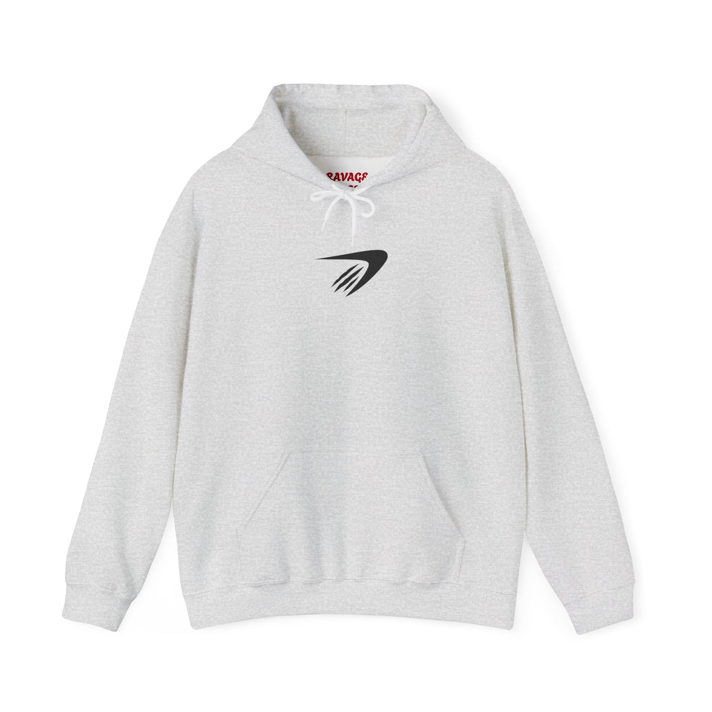 RAVAGE TEES Minimalist Unisex Hooded Sweatshirt – Cozy Everyday Wear for Style and Comfort