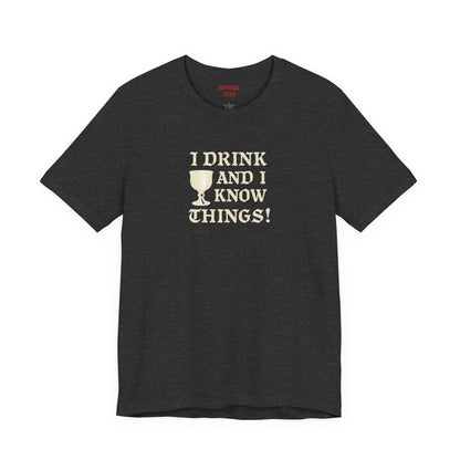 Ravage Funny Drinking Quotes Tee | Unisex Alcohol Humor T-Shirt
