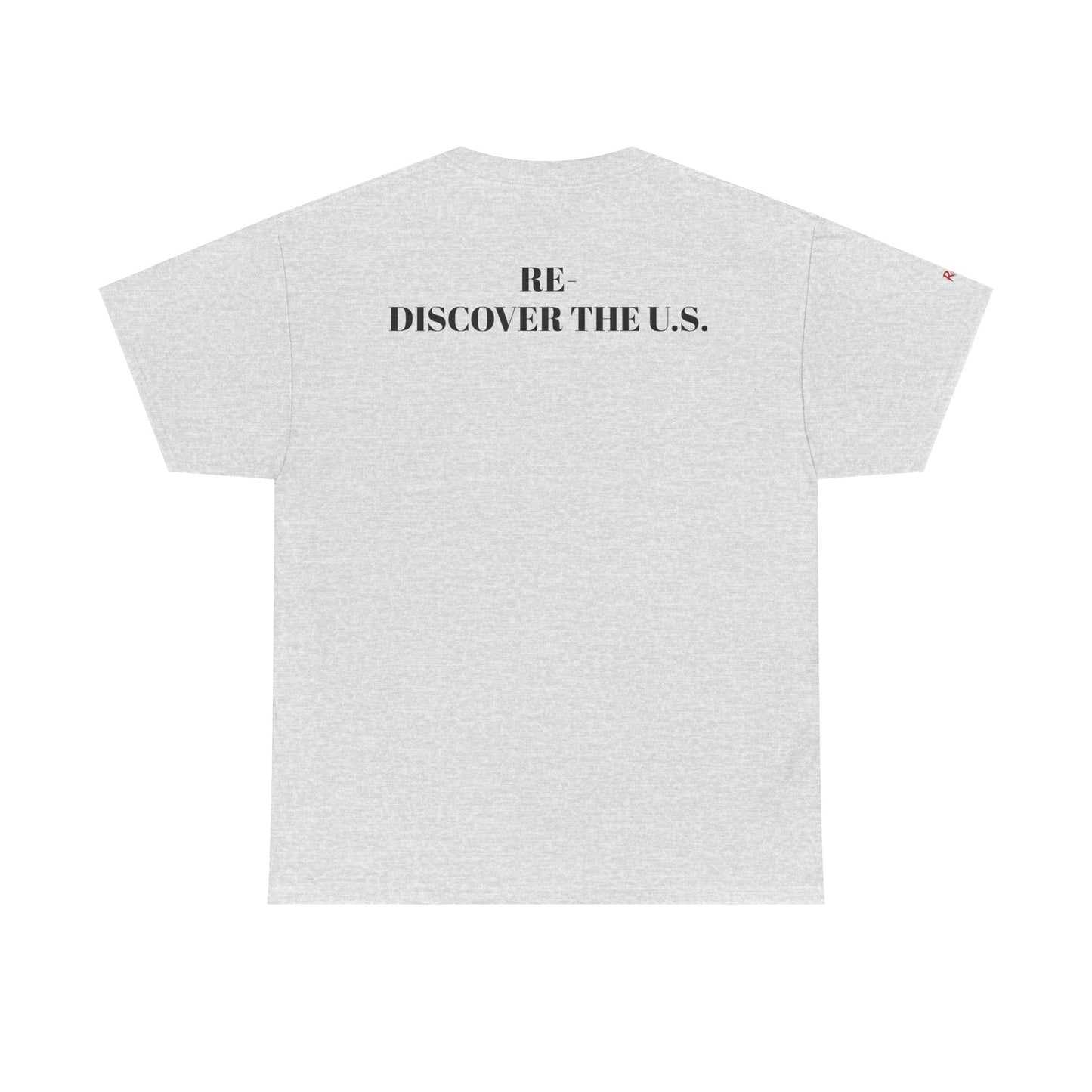 Re-Discover the U.S. Travel T-Shirt, Adventure Tee, USA Discovery Shirt