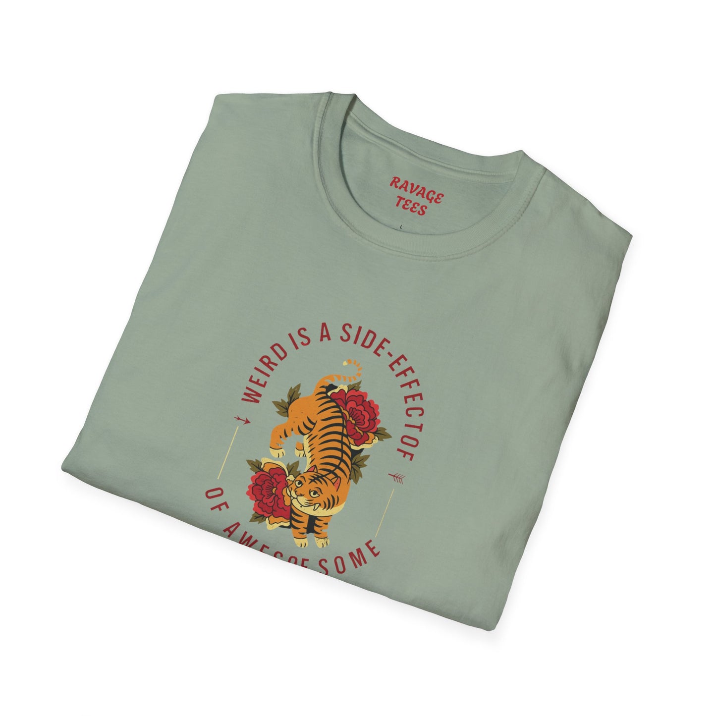 Weird is a Side Effect of Awesome Side Effect Unisex Soft Style T-Shirt