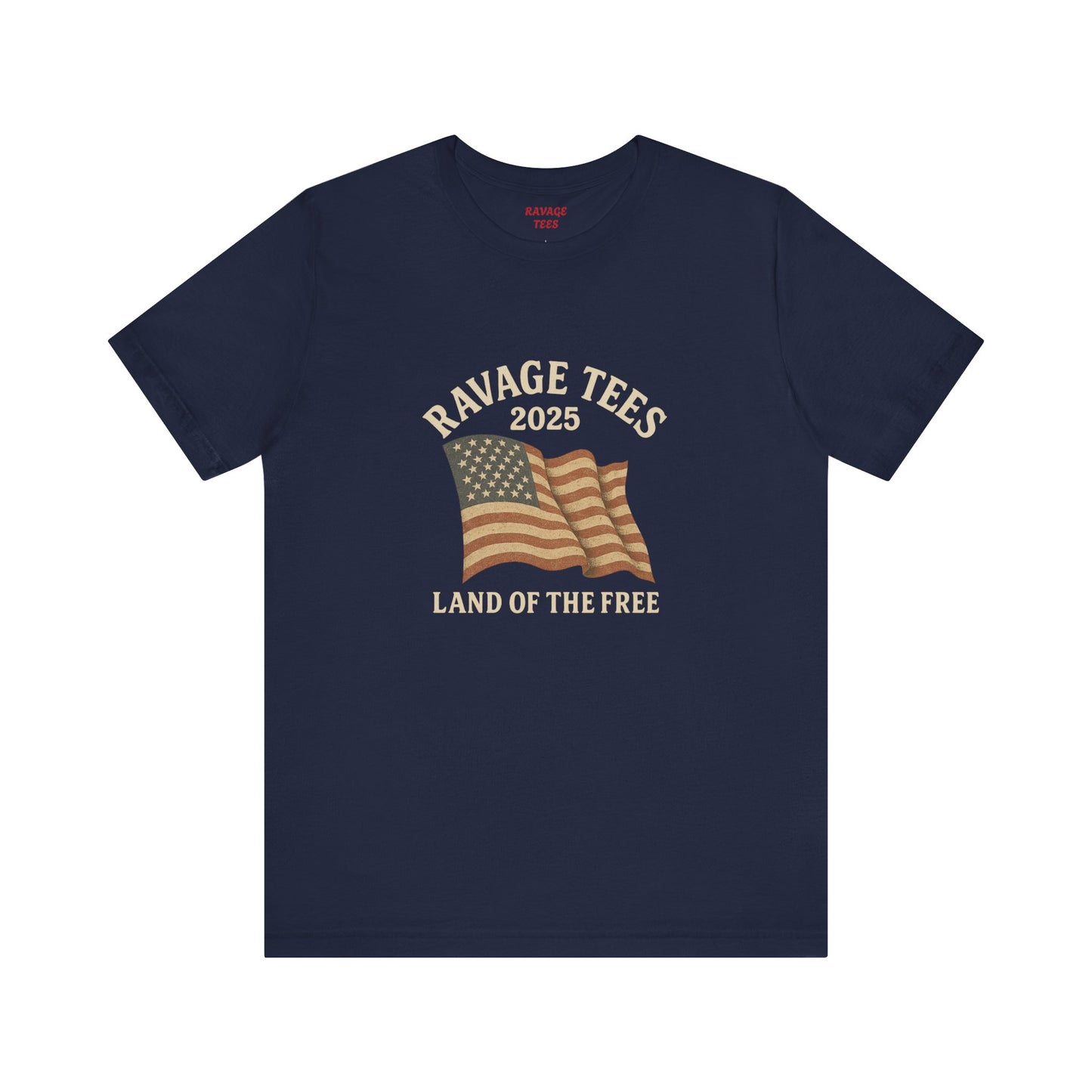 RaVage Vintage Tee: "Land of the Free"