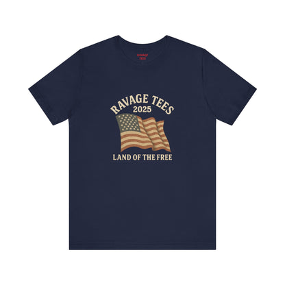 RaVage Vintage Tee: "Land of the Free"