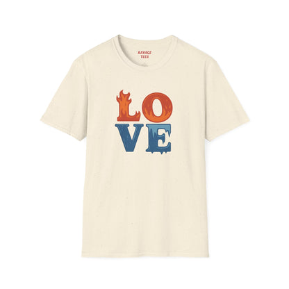 Soft Unisex Freedom & Love Graphic Tee | Gift & Daily Wear