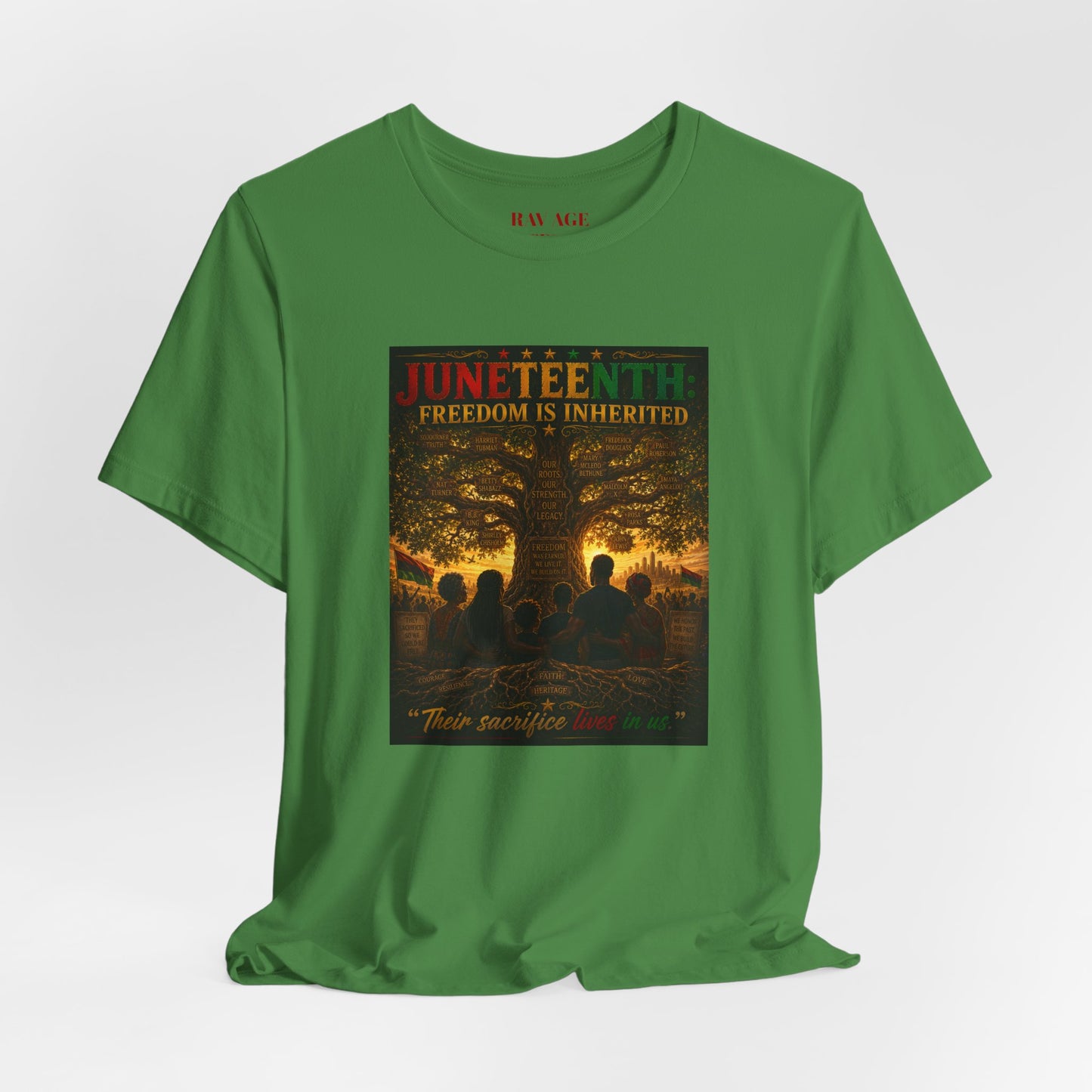 Juneteenth "Freedom Is Inherited" Tee