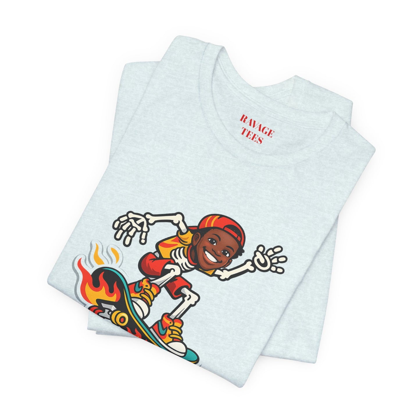 Skateboard Skeleton Tee
