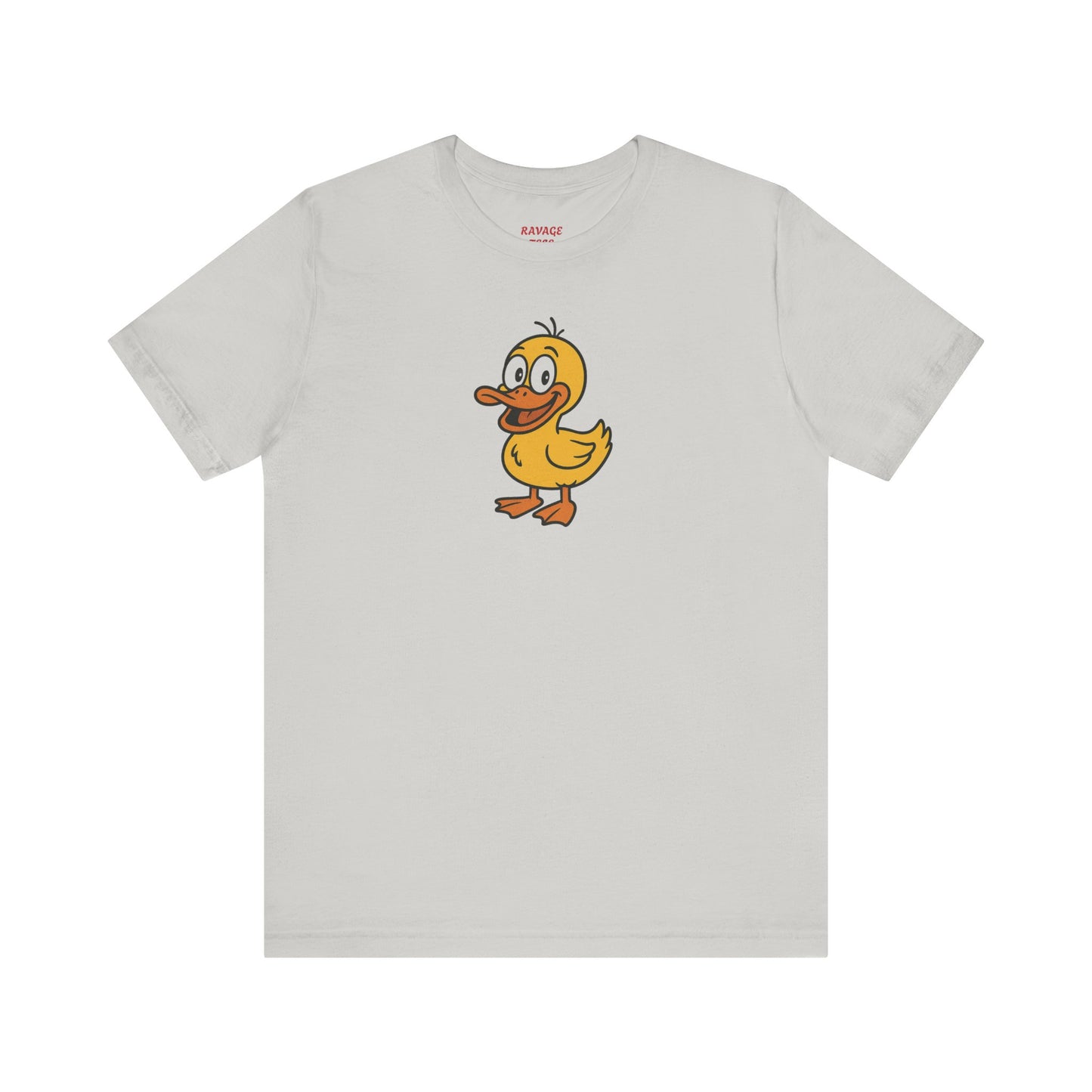 Cute Duck Graphic Tee for Animal Lovers, Unisex T-Shirt, Funny Gift Idea, Casual Wear, Summer Outfit