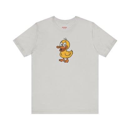 Cute Duck Graphic Tee for Animal Lovers, Unisex T-Shirt, Funny Gift Idea, Casual Wear, Summer Outfit