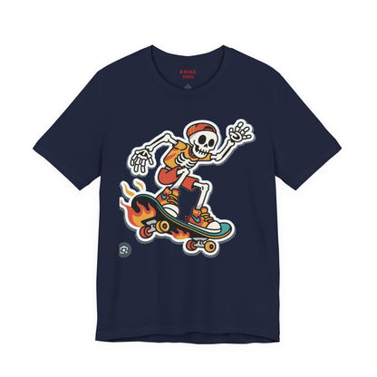 Skateboard Skeleton Tee