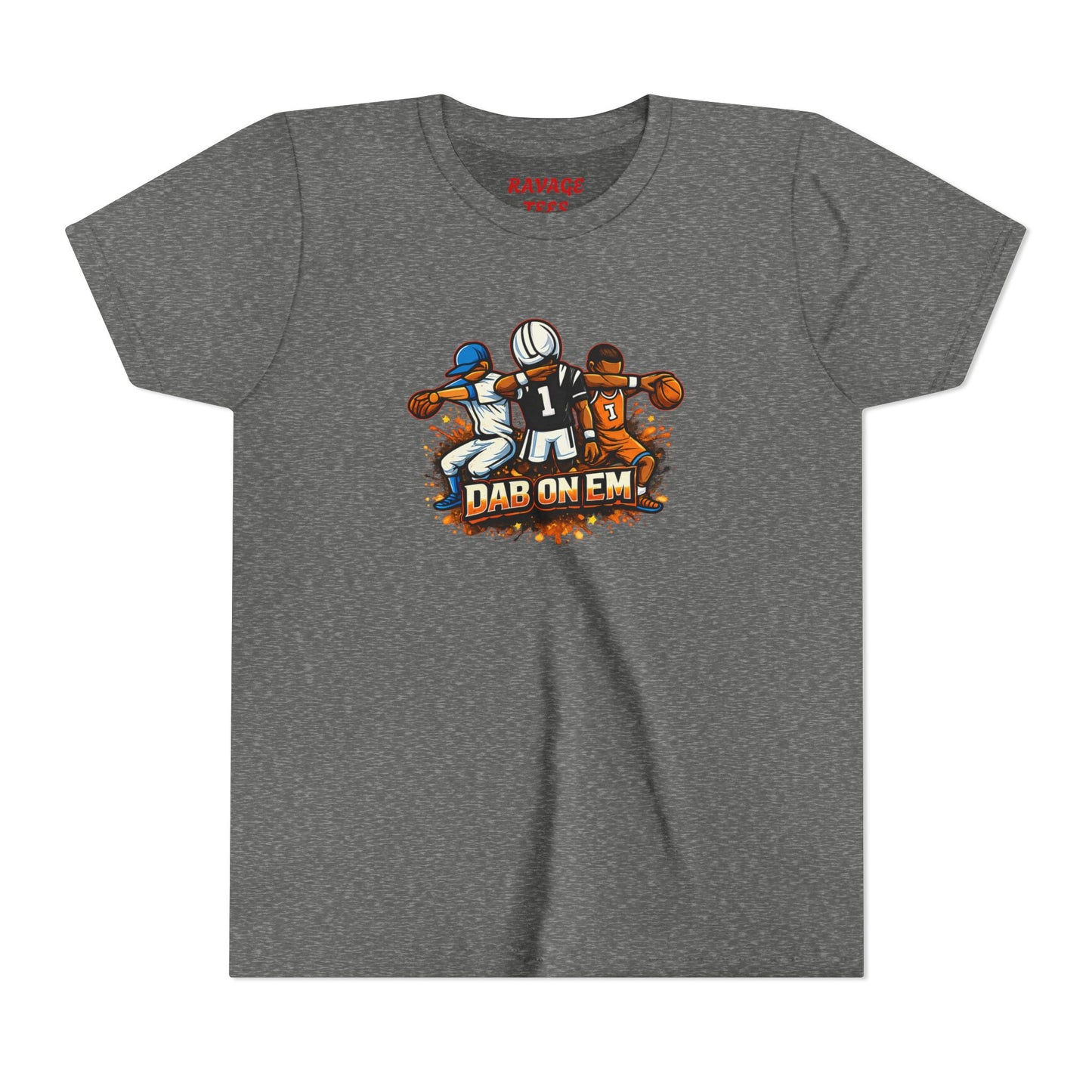 Youth Football Tee - 'Dab On Em' Kids Sports T-Shirt