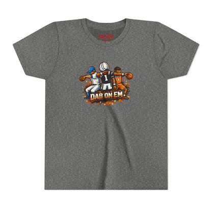 Youth Football Tee - 'Dab On Em' Kids Sports T-Shirt