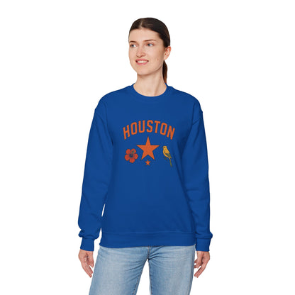 RAVAGE Houston(H-Town) Vibe Unisex Crewneck Sweatshirt
