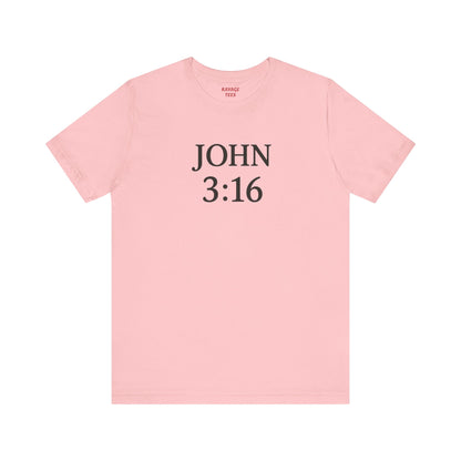 **JOHN 3:16 Faith-Inspired Unisex Tee
