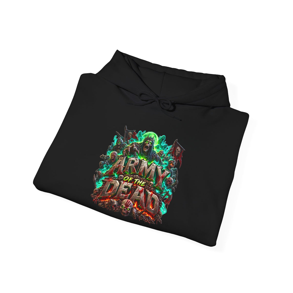 Army of the Dead Hoodie - Horror Zombie Graphic Pullover