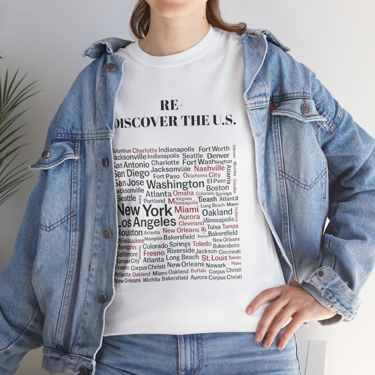 Re-Discover the U.S. Travel T-Shirt, Adventure Tee, USA Discovery Shirt