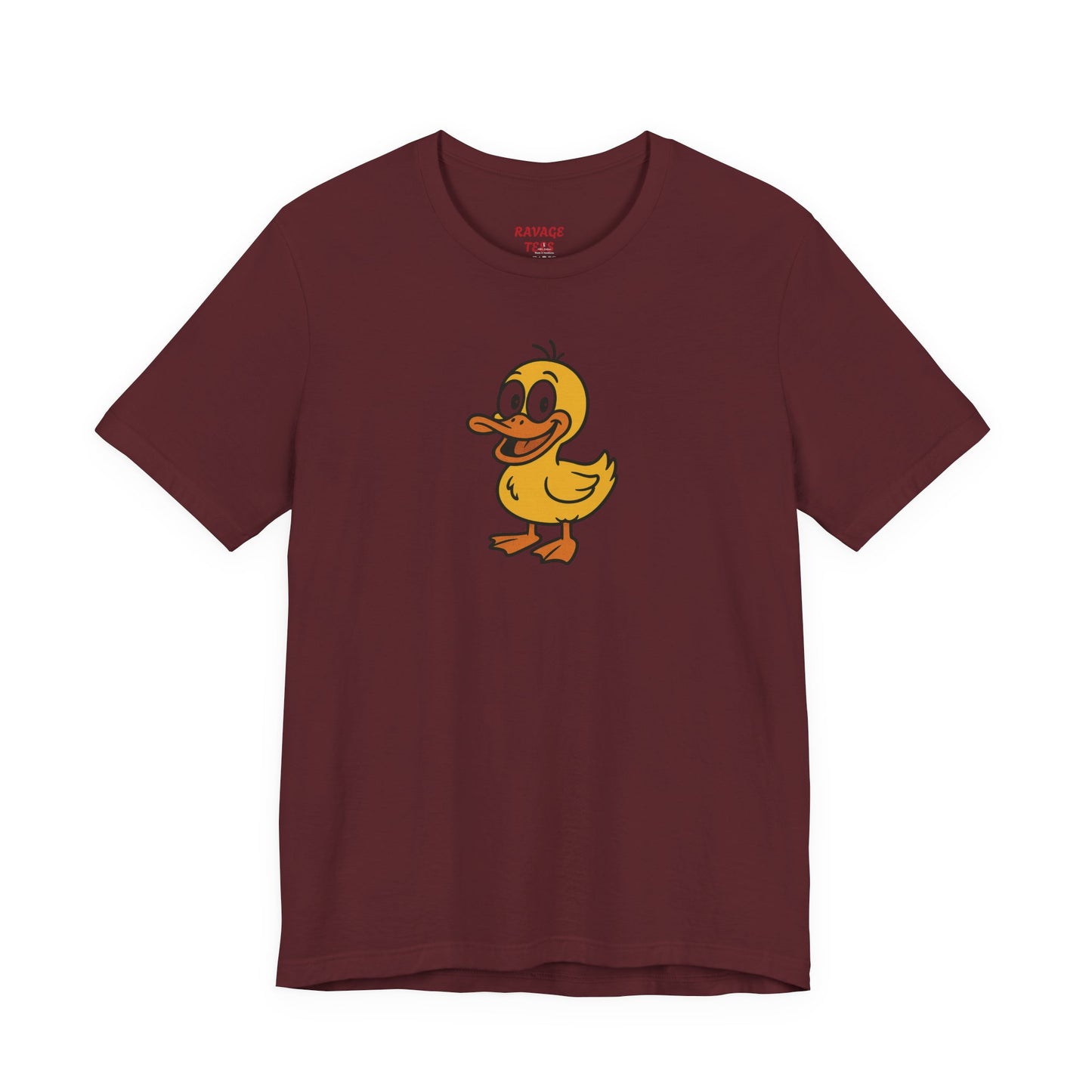 Cute Duck Graphic Tee for Animal Lovers, Unisex T-Shirt, Funny Gift Idea, Casual Wear, Summer Outfit