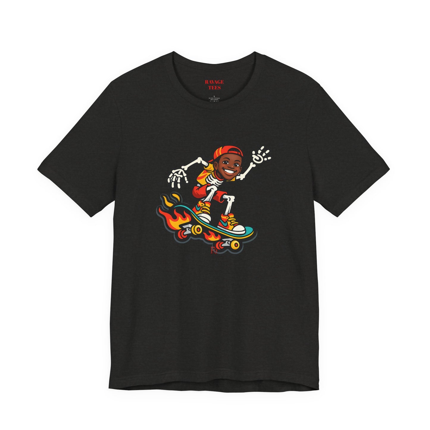Skateboard Skeleton Tee