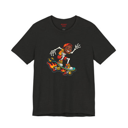 Skateboard Skeleton Tee