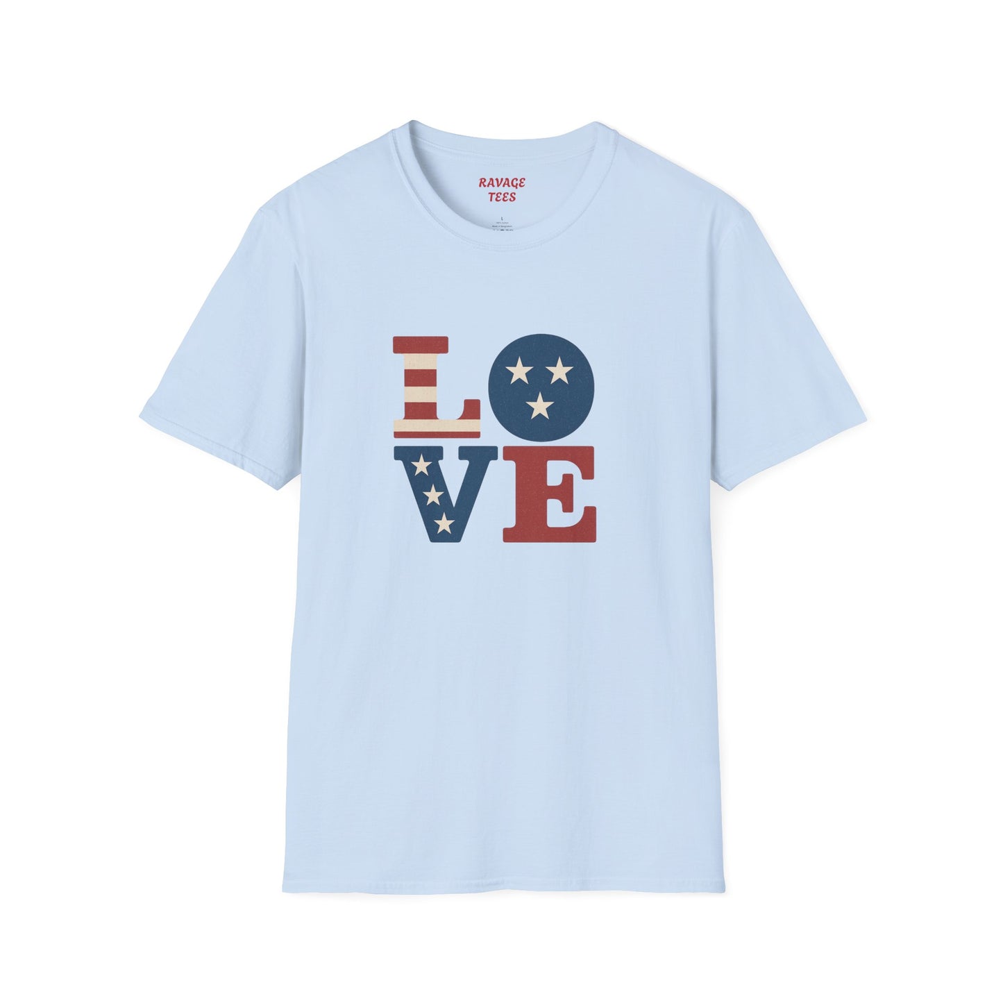 "Freedom & Love" Graphic Tee | Unisex Shirt for July 4th