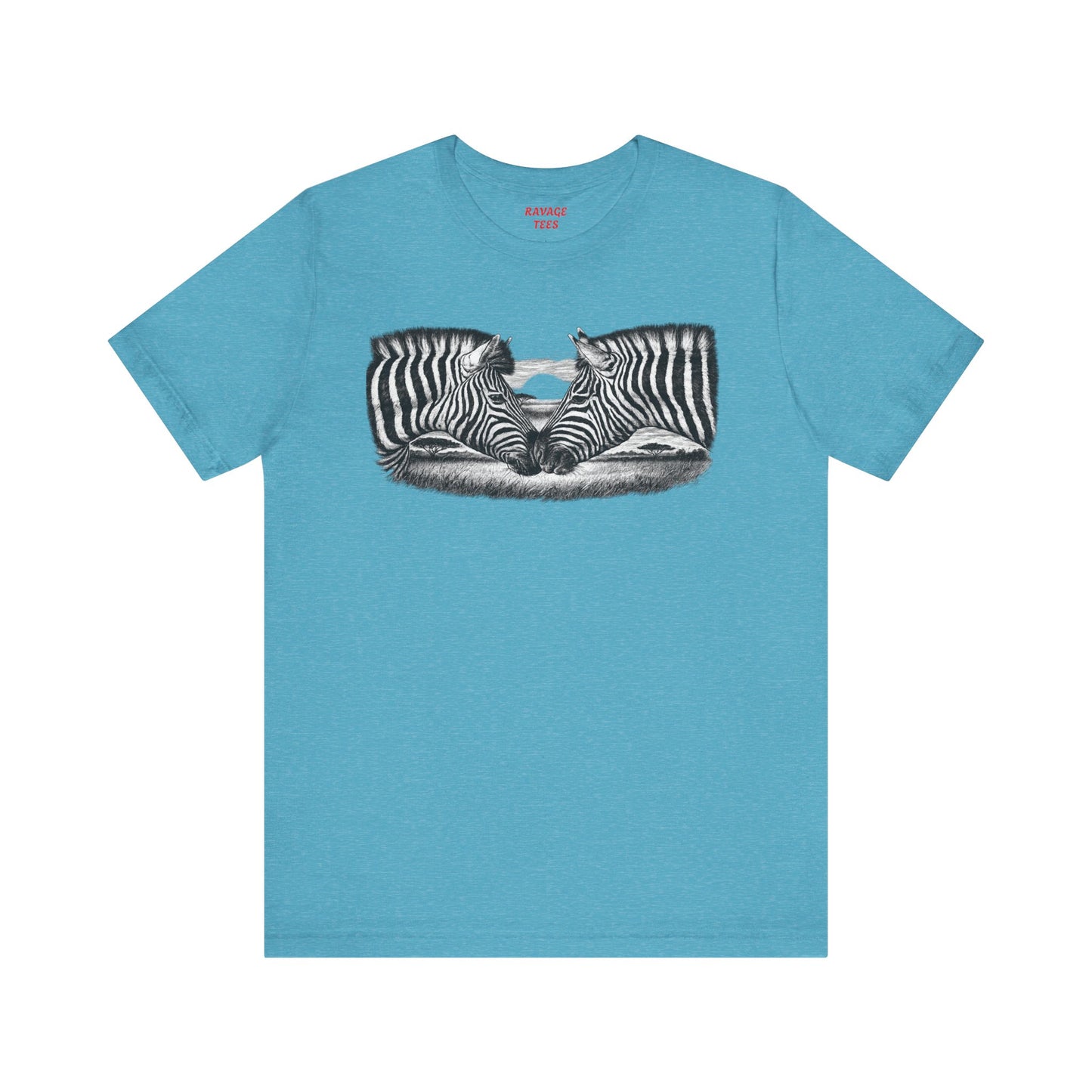 Zebra Heart Tee