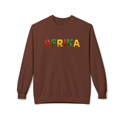 Afrika Map Sweatshirt – Africa Pride Crewneck