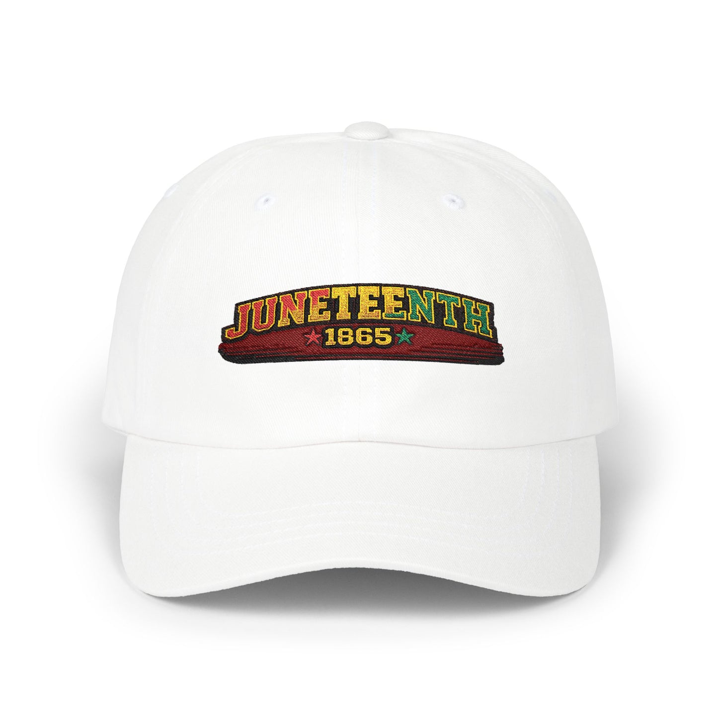 Juneteenth 1865 — Embroidered Celebration Cap