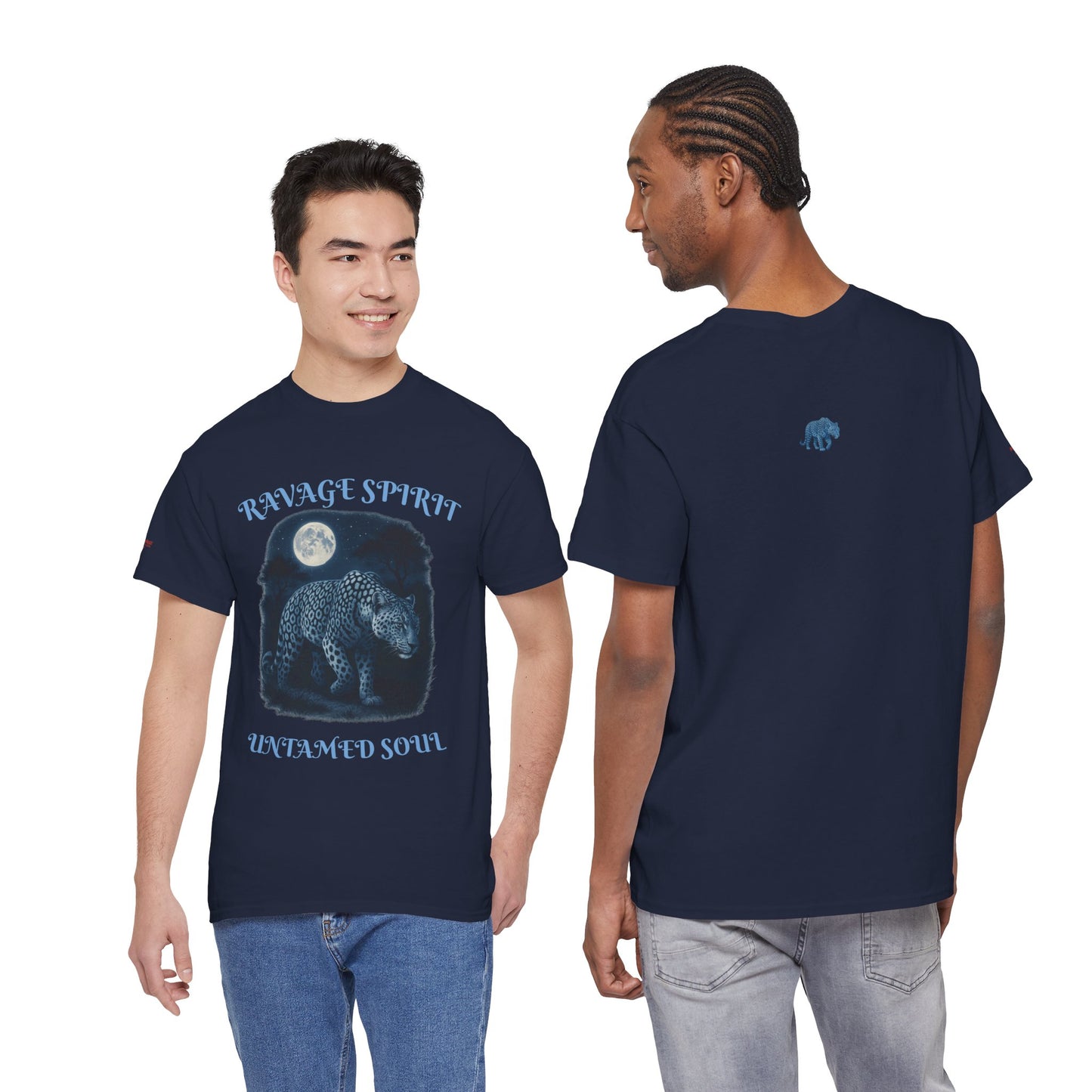 Ravage Spirit Vintage Leopard Moon Tee