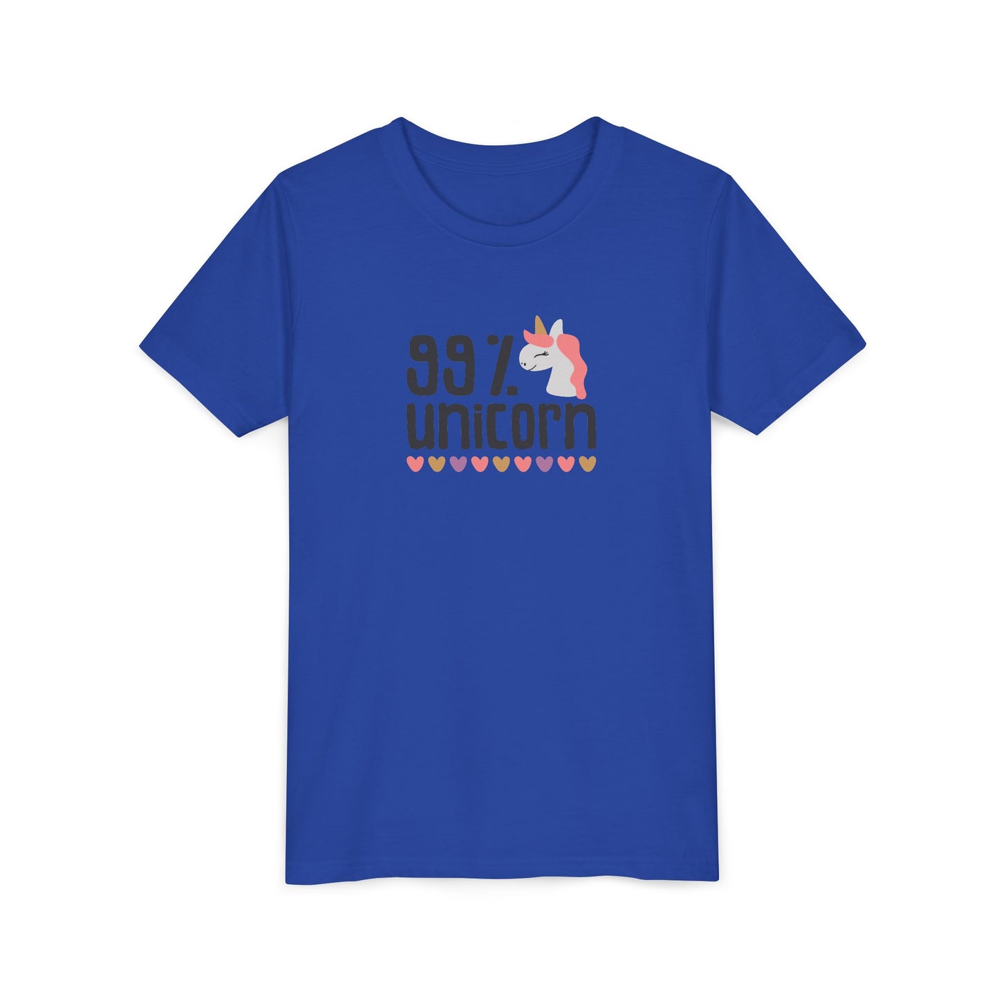 99% Unicorn Youth Tee - Fun & Whimsical Shirt for Kids