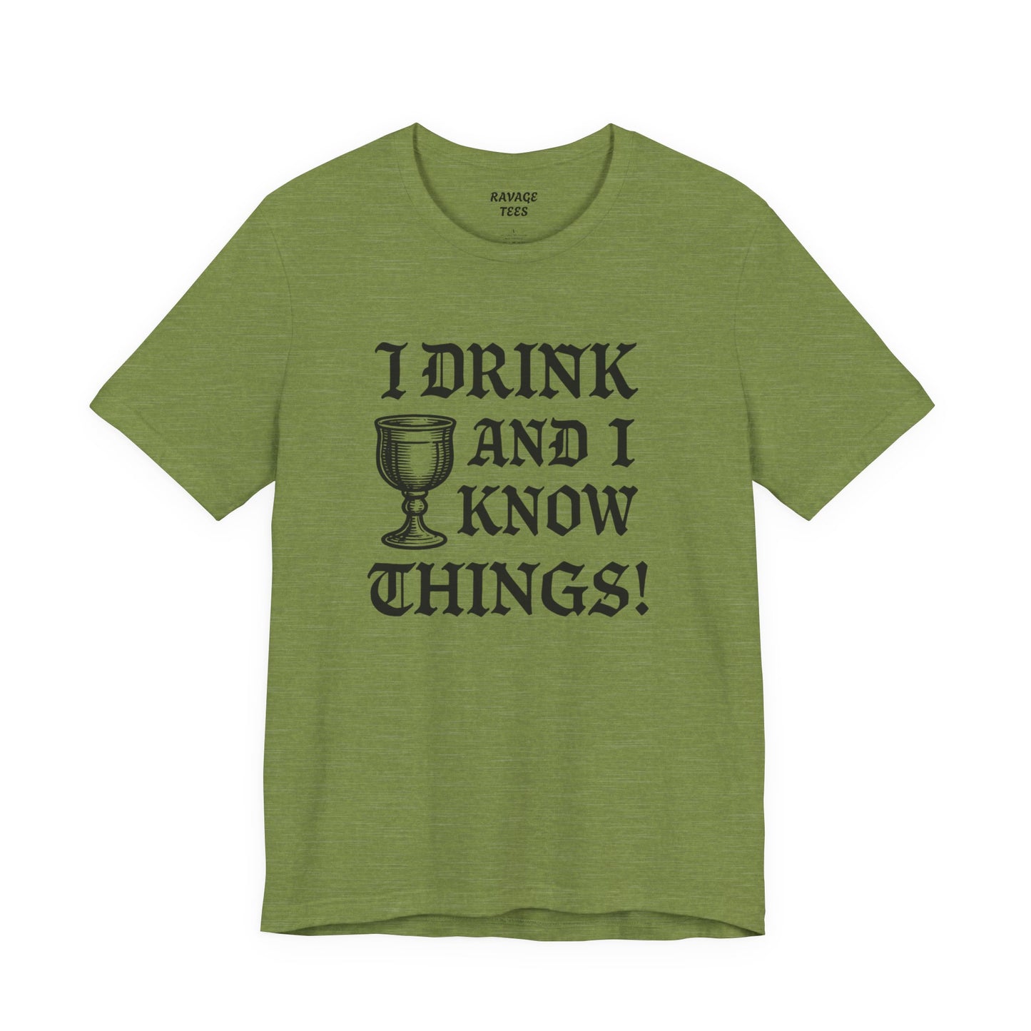 Funny Drinking Quotes Tee | Unisex Party T-Shirt | Alcohol Humor