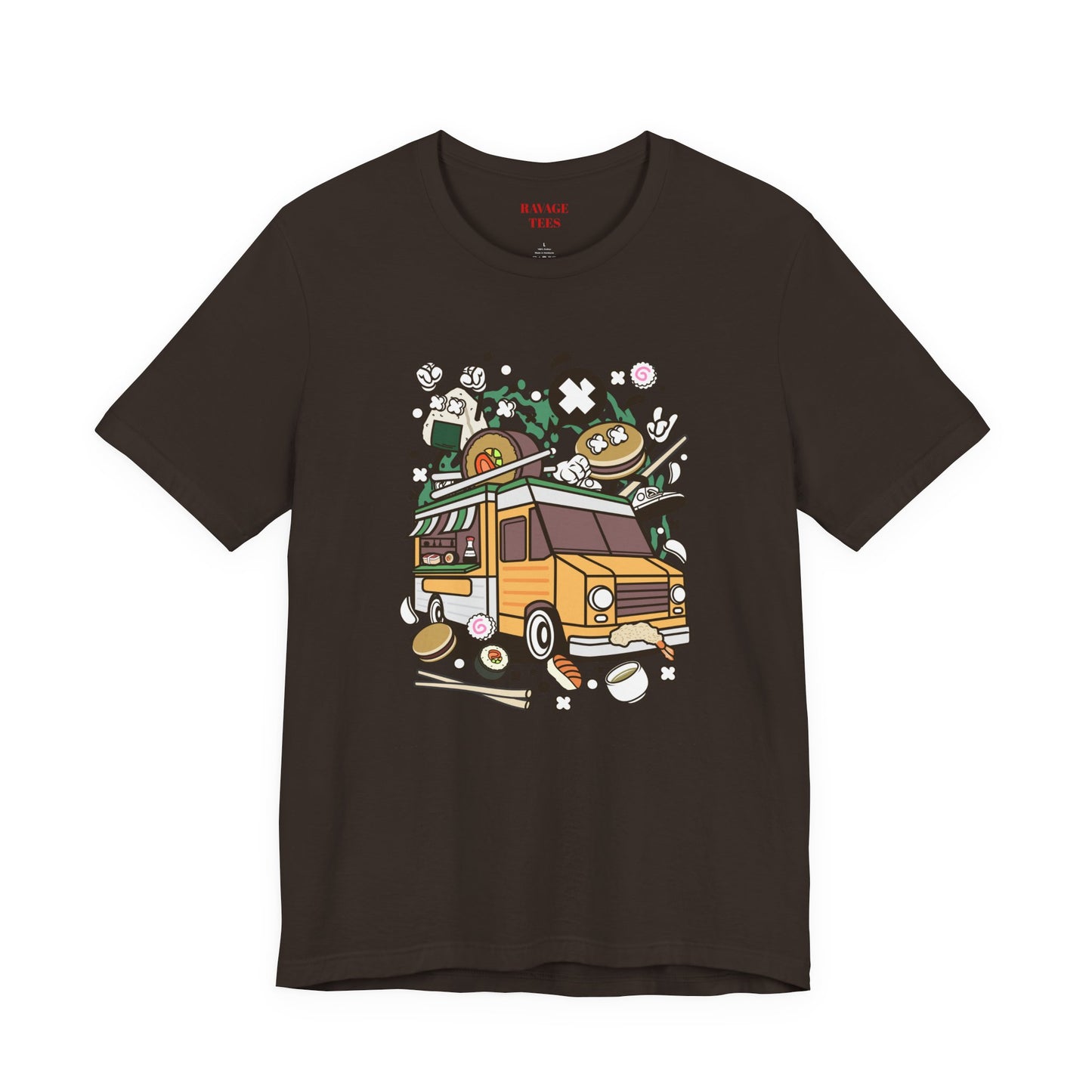 Cute Vintage Street Food Van Tee