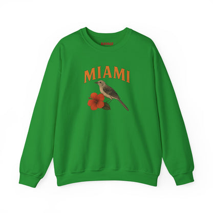 RAVAGE Miami's City Vibe Unisex Crewneck Sweatshirt-Cozy Street Gear