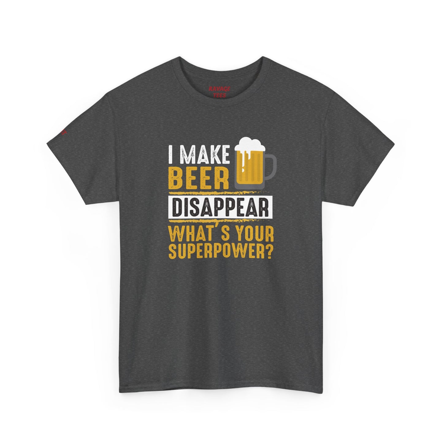 Unisex Beer Superpower Tee | Funny T-Shirt for Beer Lovers
