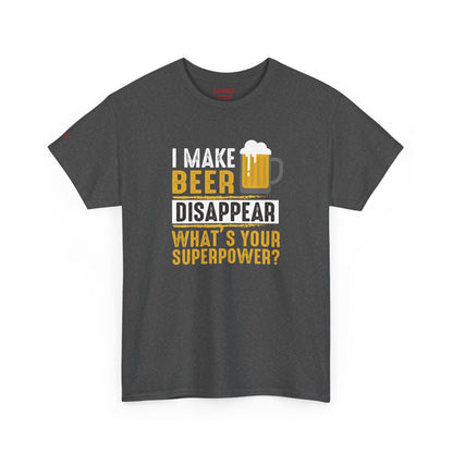 Unisex Beer Superpower Tee | Funny T-Shirt for Beer Lovers