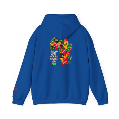 Afrika Map Hoodie – African Pride Pullover Sweatshirt