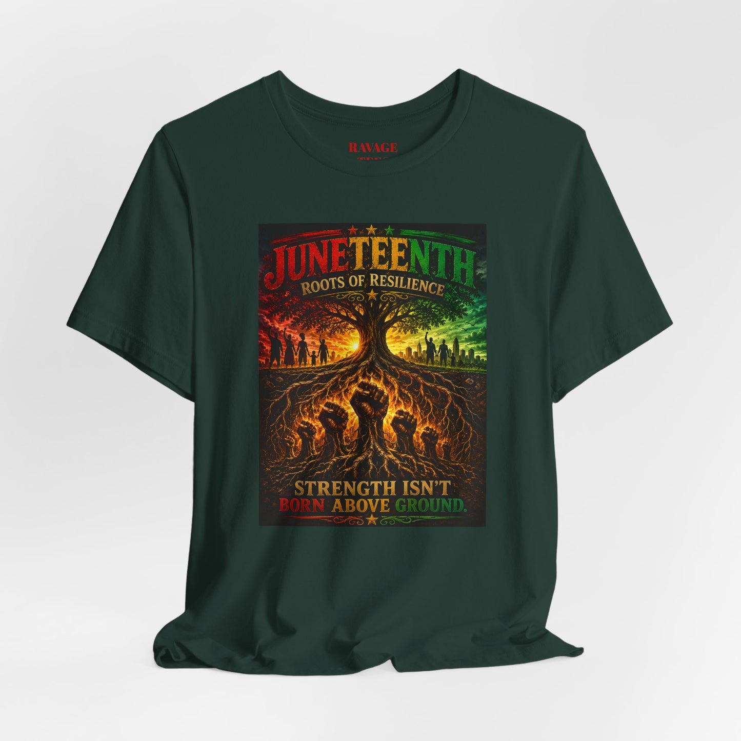 Juneteenth — "Strength Isn't Born Above Ground"