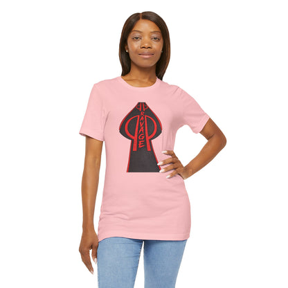 RAVAGE Black & Red Arrowhead Tee