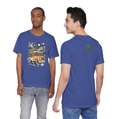 Cute Vintage Street Food Van Tee