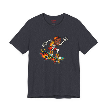 Skateboard Skeleton Tee