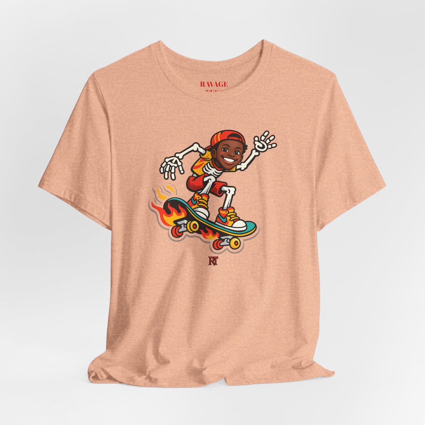 Skateboard Skeleton Tee