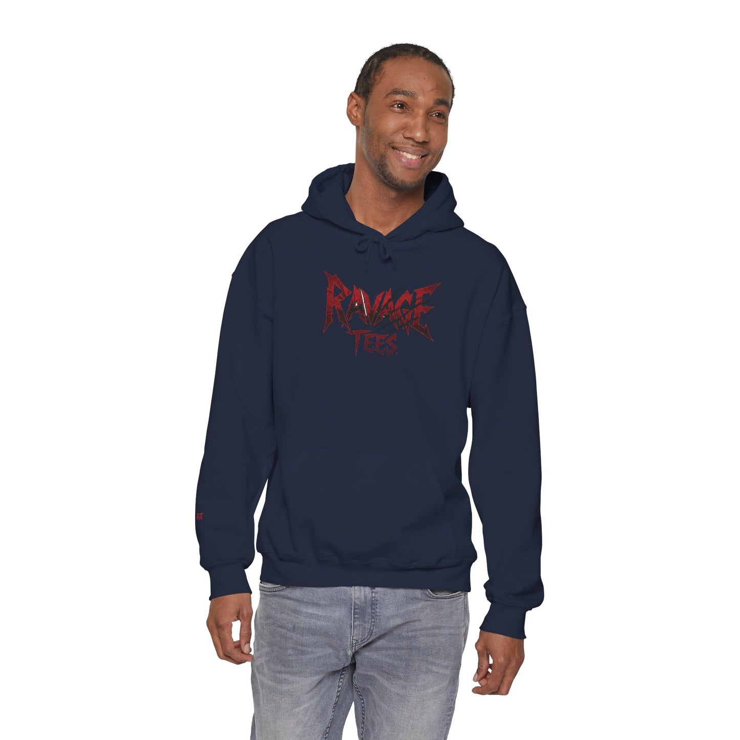 Black Tiger & Rose Graphic Hoodie